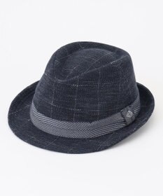 JOSEPH ABBOUD 【LANIFICIO ROMA】オーバープリントジャージ  ハット ネイビー系4