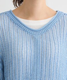 Green Parks ＳＥＴ２点２ｗａｙシャーリングニット＋インナー