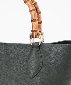 23区 バンブーハンドルトートバッグ