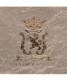 A.D.M.J. 【牛革】クラックメタル/イタリアンレザーWジップトートM