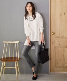 ANY 【ウエストゴム/ストレッチ】ウルトライージーデニムパンツ