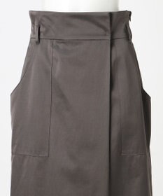 23区 【GOLD LABEL】コンパクトコットン ラップスカート