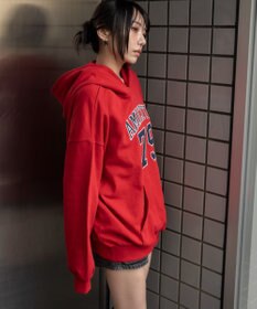 WEGO グラフィックビッグプルパーカー