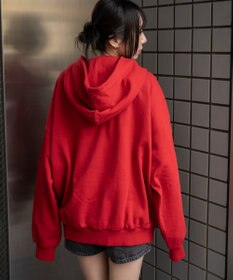 WEGO グラフィックビッグプルパーカー