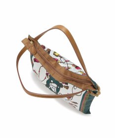 TOPKAPI 【TREASURE TOPKAPI】マイルドサテン スカーフ柄 トートバッグ