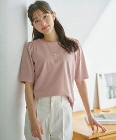 ANY SIS L 【UVカット・接触冷感・撥水・汗ジミ防止】プレーティングジャージー タックスリーブ カットソー