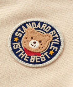 MIKI HOUSE HOT BISCUITS 【80-120cm】 立体ロゴ×キャラクタートレーナー