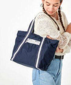 LeSportsac SM E/W EVERYDAY TOTE/スペクテイターディープブルー