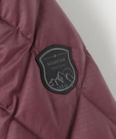 JOSEPH ABBOUD MOUNTAIN 【軽量/撥水】 フーデットキルティング ダウンブルゾン