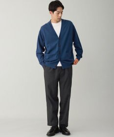 UNFILO MENS 【OCEANS YouTube 掲載/男女兼用】スムースシルキーニット カーディガン