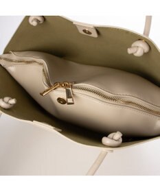 UNBILLION カシュカシュ cachecache / 横長バスケット型2wayトートバッグ