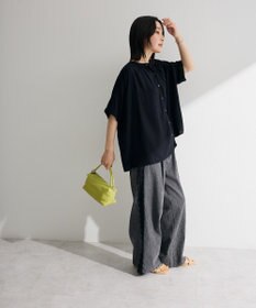Green Parks 【WEB限定】アソート柄さらっとレーヨンブラウスⅡ