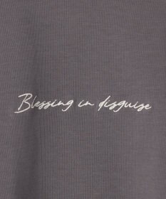 ANY L オーガビッツ刺繍ロゴＴシャツ