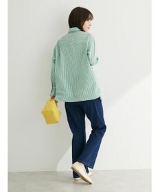 Green Parks ・ＥＬＥＮＣＡＲＥ　ＤＵＥ　パールボタンシャツチュニック