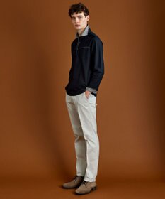 JOSEPH ABBOUD 【キングサイズ・人気】ウエストも伸びる！ 定番 オーガニックストレッチパンツ