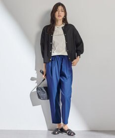 ANY シアーニットショートカーディガン