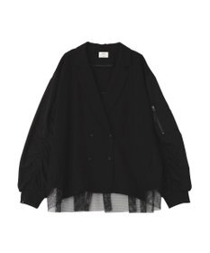 YECCA VECCA 異素材MIXテーラードジャケット