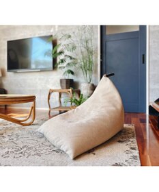 ビーズクッション tetra ソファー張り生地 シェニール ビーズクッション