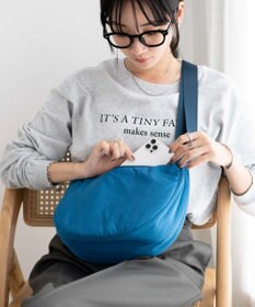 WEGO カラーハーフムーンショルダー