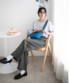 WEGO カラーハーフムーンショルダー