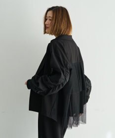 YECCA VECCA 異素材MIXテーラードジャケット