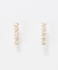 Phoebe 【K10】ラインビジューピアス