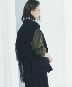 YECCA VECCA 異素材MIXテーラードジャケット