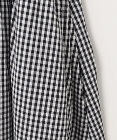 ANY 【洗濯機可能】ギンガムギャザーワンピース