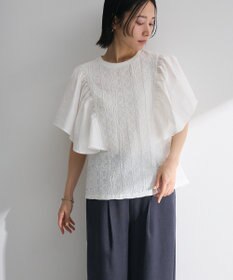 Green Parks ・ＳＵＧＡＲ　ＳＰＯＯＮ　ラッフルスリーブＴＥＥ