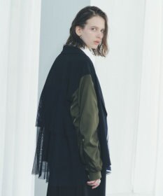 YECCA VECCA 異素材MIXテーラードジャケット