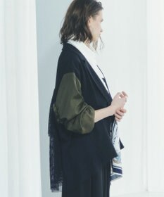 YECCA VECCA 異素材MIXテーラードジャケット