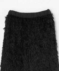 NAVE 【Nave・洗える】フェザーフリンジ イージーパンツ