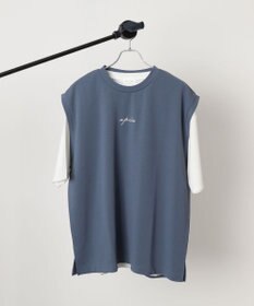 WEGO 【２点セット/ベスト×Tシャツ】アンサンブルベスト（SS）