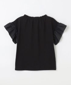 ANY KIDS パール襟 袖フリル Ｔシャツ