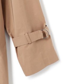 ICB 【撥水加工】 メモリーストレッチタフタ トレンチコート