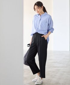 ANY L 【裏起毛/ウエストゴム】ウォームテーパードパンツ