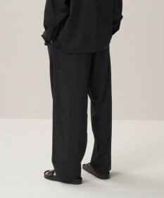 ATON TWIST WOOL TROPICAL | ツータックイージーパンツ - UNISEX