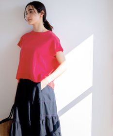 組曲 【洗える・型崩れしにくい】CHAI ニットTシャツ