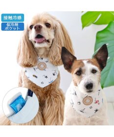 PET PARADISE J.PRESS リップル クールバンダナ 小型犬
