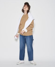 J.PRESS YORK STREET 【UNISEX】Vネックプルオーバー ニット