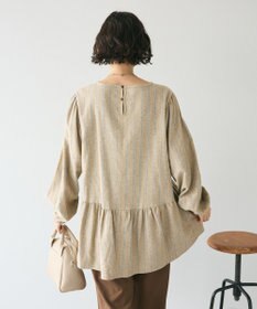 CRAFT STANDARD BOUTIQUE ボリュームスリーブウエストギャザーチュニック