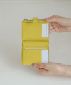 Atelier nuu 日本製 noble L字ファスナー二つ折りウォレット