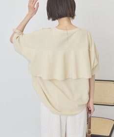 AMERICAN HOLIC 【先行予約】【WEB限定】バックフリル半袖プルオーバー