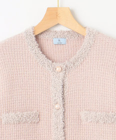 組曲 ツイードニット ジャケット