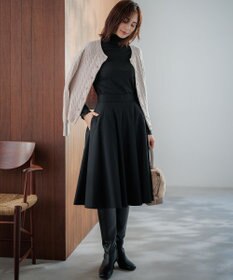 組曲 L ラメシアーリブタートル カットソー