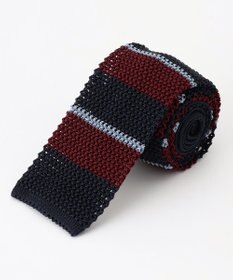 J.PRESS MEN 【J.PRESS KNIT TIE COLLECTION】ストライプ ニットネクタイ
