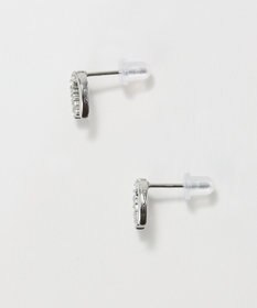 Phoebe 〈金属アレルギー対応〉グロッシーミニホースシューピアス　シルバー　ステンレス/馬蹄/蹄鉄/ラッキーモチーフ/ギフト/プレゼント