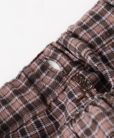 ANY KIDS チェック柄 ショートパンツ