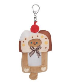 WEGO もぐもぐフードアニマルカードホルダーリールキーホルダー