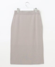 J.PRESS LADIES 【洗える】 レーヨンストレッチフルニードル ニット タイト スカート